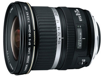 Canon 10-22mm EF-S lens